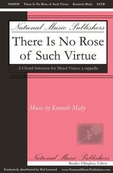 There is No Rose of Such Virtue SATB choral sheet music cover